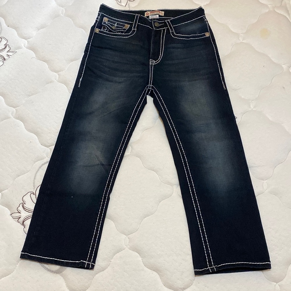 Original TR bootcut jean in dark black colour 32x32